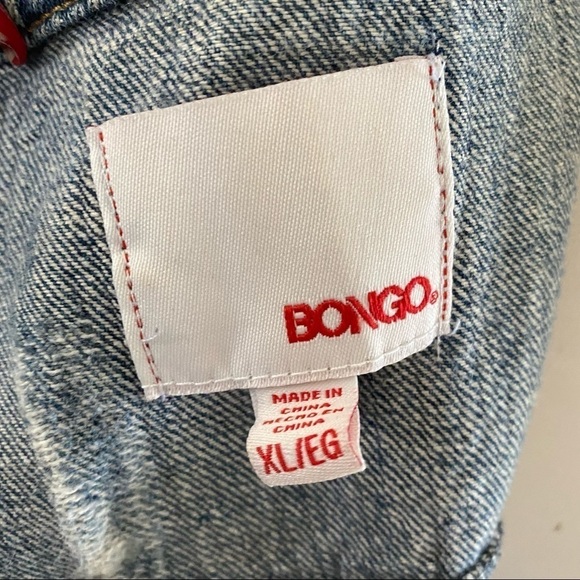 Bongo Jean denim vest with pockets Size XL - Picture 6 of 11